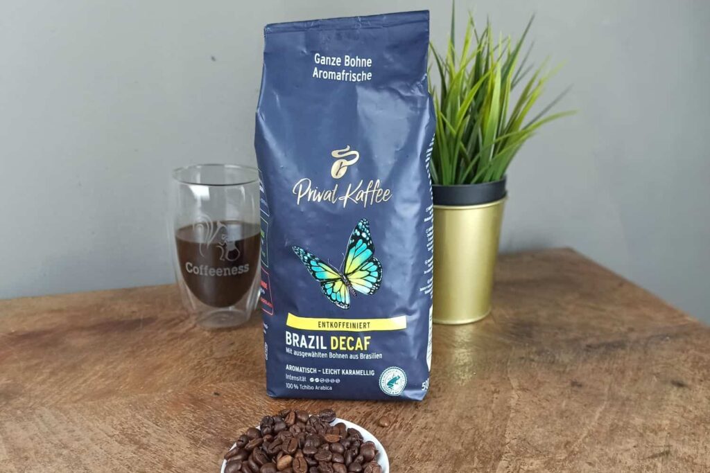 Entkoffeinierter Kaffee